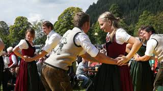 Austrian folk dance Landler Ramsau  Австрийский лендлер [upl. by Ttehr440]