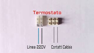 Collegare qualsiasi termostato di casa [upl. by Ecienaj]