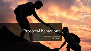 Prosocial Behaviour [upl. by Aynom]