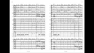 Johann Strauss II Unter Donner und Blitz Op 324 with Score [upl. by Ylnevaeh]