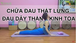 Yoga chữa bệnh đau thắt lưng đau dây thần kinh tọa Tập 1 Nguyễn Hiếu Yoga [upl. by Indihar]