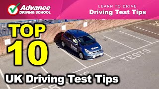 Top 10 UK Driving Test Tips  Learn to drive Driving Test Tips [upl. by Pritchard]