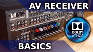 How to setup an AV Receiver  Home Theater Basics [upl. by Erminna]