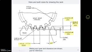 ME05 rack amp pinion gears [upl. by Rosco]