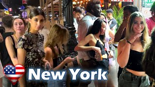 🇺🇸 MANHATTAN NIGHTLIFE AREAS  PACKED BARS amp CLUBS Summer Update【ENTIRE TOUR】Best Neighborhoods [upl. by Kelwen731]