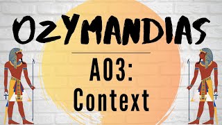 Ozymandias  Context [upl. by Lais]