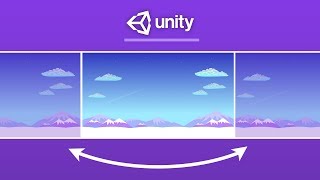 Scrolling Repeating Background in Unity [upl. by Ahsieni]