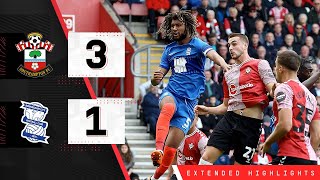 EXTENDED HIGHLIGHTS Southampton 31 Birmingham City  Championship [upl. by Shem358]