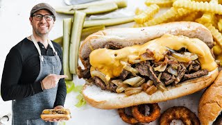 The Best Philly Cheesesteak Recipe [upl. by Aiva]