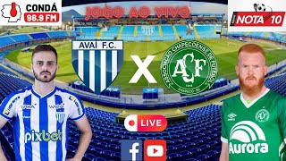 AO VIVO AVAÍ x CHAPECOENSE [upl. by Papageno]