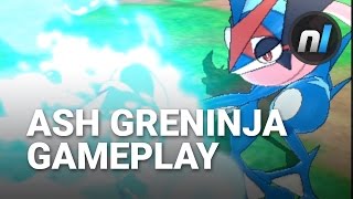 Ash Greninja Gameplay  Battle Bond Pokémon Sun amp Moon Gameplay [upl. by Anayet]