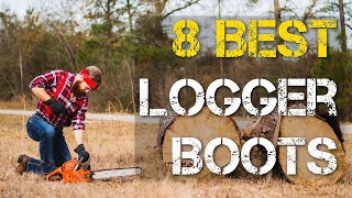 8 Best Logger Boots For Men [upl. by Lambart130]