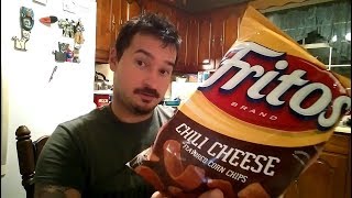 Fritos Chili Cheese Flavored Corn Chips Food Review [upl. by Gundry572]