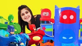 PJ Masks oyuncakları ile oyunları En sevilen bölümleri izle [upl. by Saylor]