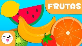 LAS FRUTAS  Vocabulario para niños [upl. by Alvira442]