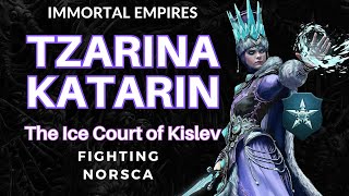 Legendary Kislev  Tzarina Katarin  Warhammer III  Immortal Empires  The Norscans [upl. by Leschen]