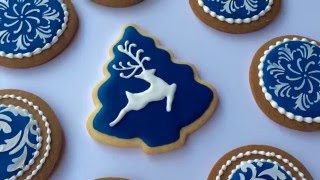 How To Decorate Christmas Cookies [upl. by Airalednac]