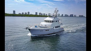 Nordhavn 68 SIMBILL video tour with Garrett Severen [upl. by Netsriik]