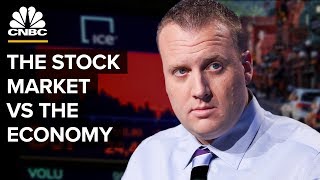 The Difference Between The Stock Market And The Economy [upl. by Aoniak]