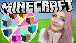 Spinning a Wheel to Decide My Minecraft House [upl. by Ahkeber]