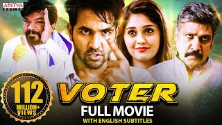 Voter New Hindi Dubbed Full Movie 2021  Latest Hindi Dubbed Movie  Vishnu Manchu  Surabhi [upl. by Okubo]