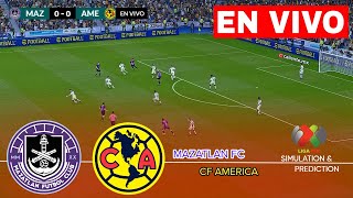 EN VIVO Club América vs Mazatlán FC Liga MX Apertura Jornada 14 Mazatlán vs América EN VIVO [upl. by Nymrak]