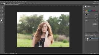 Using a Gradient Tool on a Layer Mask in Photoshop [upl. by Alene491]