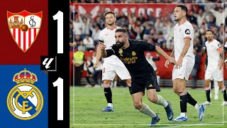 Sevilla FC 11 Real Madrid  HIGHLIGHTS  LaLiga 202324 [upl. by Odrick]