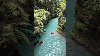 Kawasan Canyoneering in Cebu 💯 [upl. by Nonnelg]