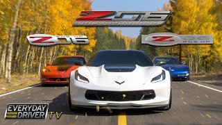 Corvette Z06 C5 C6 C7 Compared  What you need to know  Everyday Driver TV Season 4 [upl. by Akitahs]