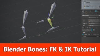 Blender FK vs IK Rigging Tutorial [upl. by Stutzman813]