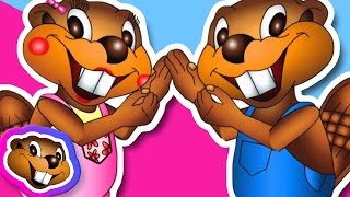 The Busy Beaver Song  Fun Kids Music [upl. by Claudetta400]