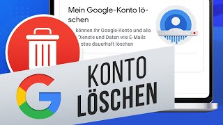 Das Google Konto löschen am PC  GmailKonto löschen  Konto oder Dienste löschen [upl. by Adekam]