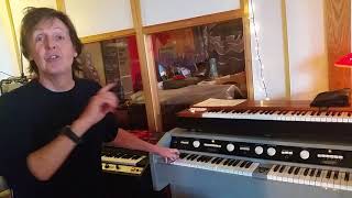 Paul McCartney demonstrates the mellotron [upl. by Madora]