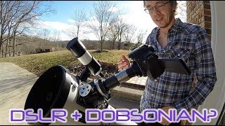 HOW TO Attach DSLR to Dobsonian [upl. by Jennifer]