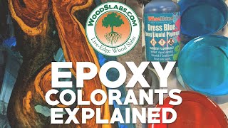 Epoxy Colorants Explained Mica Powder Alcohol Dyes Pigments And More [upl. by Enahpets]