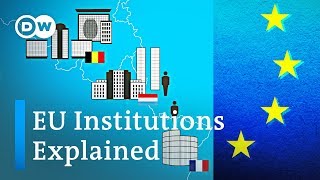 How does the EU work and why is it so complex  DW News [upl. by Emyaj]