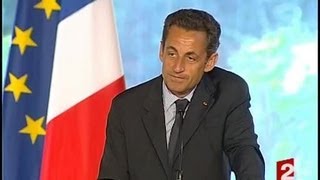 Discours politique de Nicolas Sarkozy [upl. by Ardnossac]