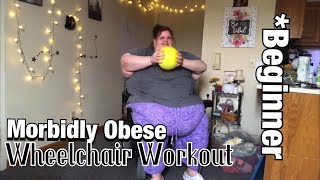 Morbidly Obese Wheelchair Workout [upl. by Amaso]