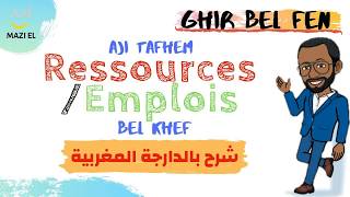 Ressources et Emplois Notion BELKHEF [upl. by Yojal]