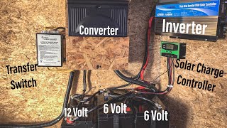 Electrical System  Enclosed Trailer Conversion  Everything from Amazon [upl. by Elinore]