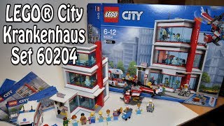 LEGO City Krankenhaus Review Set 60204 [upl. by Akenn230]