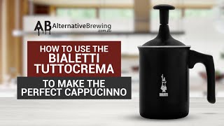 How to Use the Bialetti Tuttocrema Milk Frother [upl. by Sayles582]