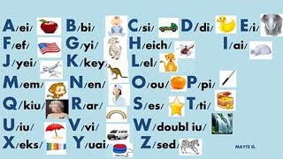 English Alphabet Pronunciation  Alphabet ABC Pronunciation [upl. by Ennyroc]