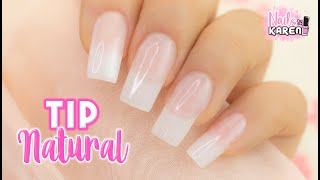 UÑAS ACRILICAS para PRINCIPIANTES  TIP NATURAL [upl. by Henry]