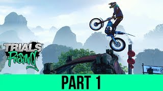 TRIALS RISING Walkthrough Gameplay Part 1  INTRO PS4 Pro [upl. by Denae]