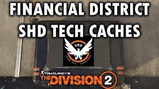 Division 2  Financial District  SHD Tech Cache Locations [upl. by Kristoffer788]