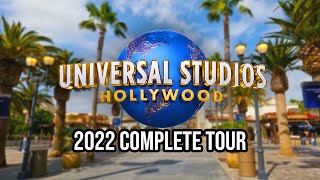 Universal Studios Hollywood  Full Walkthrough 2022 with Ride POVs [upl. by Albert791]