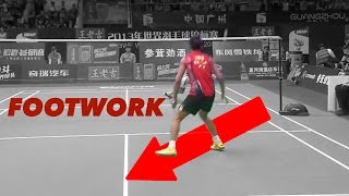 LIN DANS Legendary FOOTWORK  Forehand anticipation [upl. by Hagan]