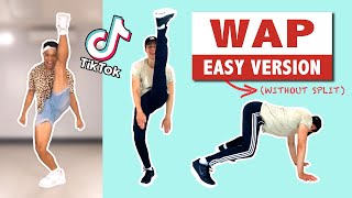 WAP TUTORIAL EASY  CARDI B  TIK TOK DANCE [upl. by Itoyj]